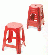 MY-101 塑膠四方椅  