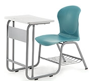MY-JA-318 [第2-40項] 新型學生單人連結課桌椅  