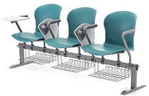MY-BA-1193J [第2-43項] 新型三人視聽教室連結課桌椅  