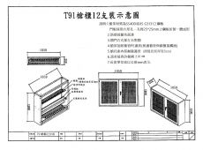 T91步槍櫃12支裝